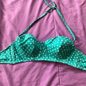 Vintage style bathing suit top